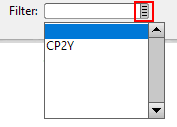 Macro Variables Filter Pick-List